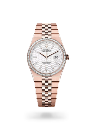 Rolex Land-Dweller 36 Oyster, 36 mm, Everose gold and diamonds M127285TBR-0002