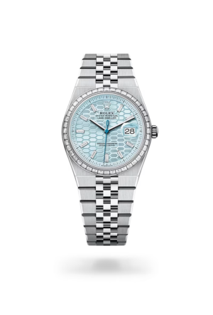 Rolex Land-Dweller 36 Oyster, 36 mm, platinum and diamonds M127286TBR-0001