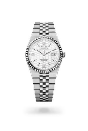 Rolex Land-Dweller 36 Oyster, 36 mm, Oystersteel and white gold M127234-0001