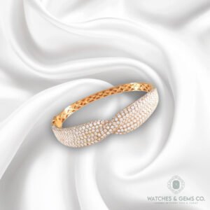 6.49CT DIA 18KR BANGLE – B3907