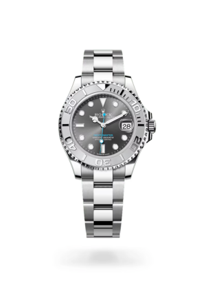 Rolex Yacht-Master 37 Oyster, 37 mm, Oystersteel and platinum M268622-0002