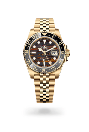 Rolex GMT-Master II Oyster, 40 mm, yellow gold M126718GRNR-0002