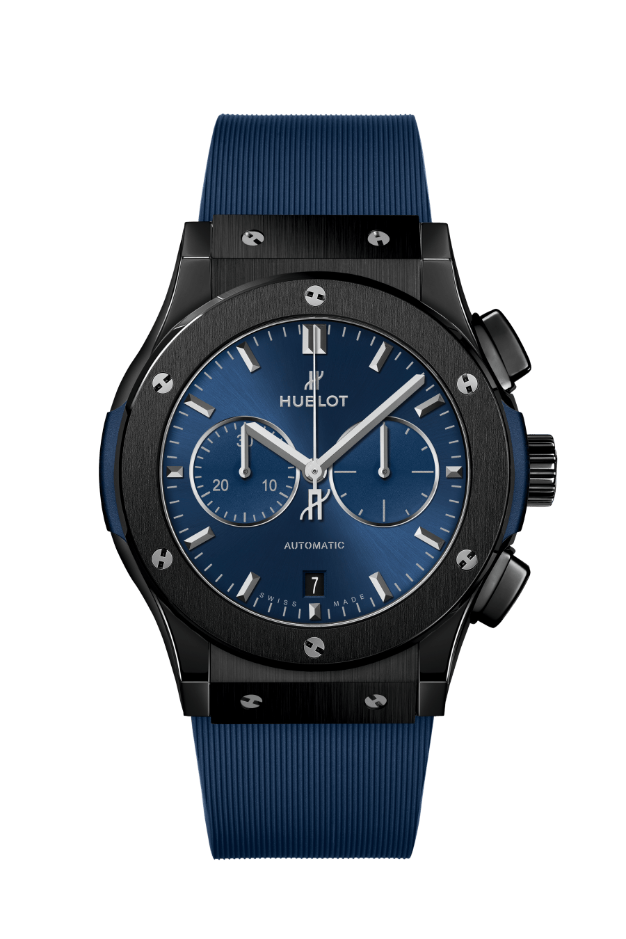 CLASSIC-FUSION-CHRONOGRAPH-CERAMIC-BLUE-ON-RUBBER-42-MM