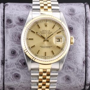Rolex Datejust 36 16233 Champagne Dial – W Serial (Watch Only)